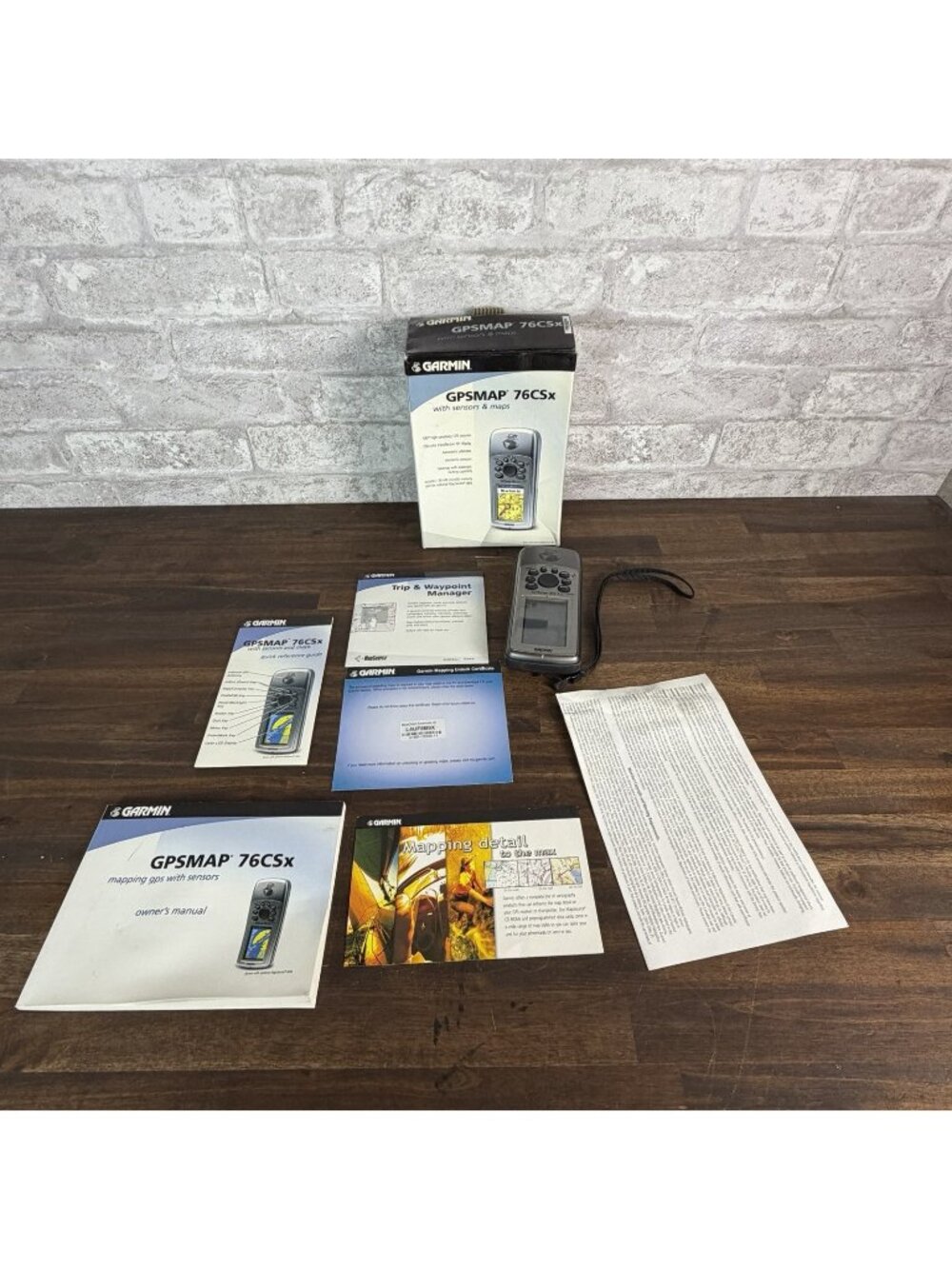 Garmin GPSMAP 76 Handheld Bundle Includes Box and Manual 5072